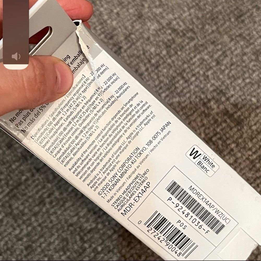 ✨Sony Wired Earbud Headphones - Picture 6 of 6